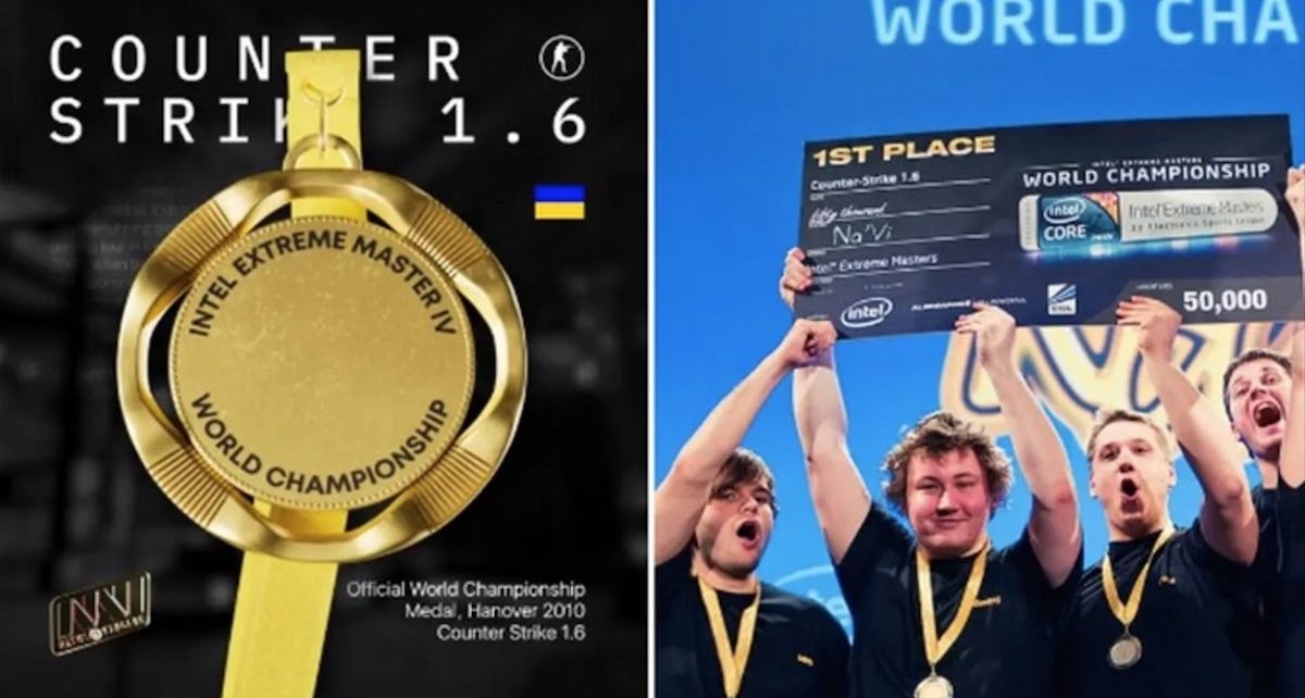 Максим Кріппа придбав історичну медаль NAVI / Фото: відкриті джерела